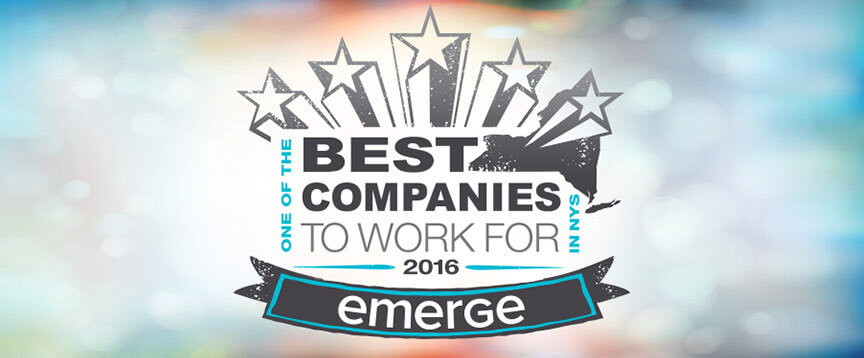 We are honored to be voted one of the Best Companies to work for in NY!